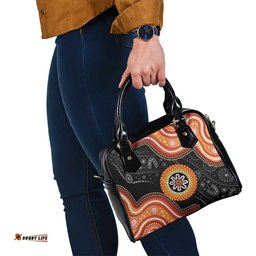 Australia Aboriginal Art Shoulder Handbag Indigenous Proud LT14