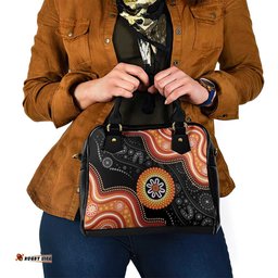 Australia Aboriginal Art Shoulder Handbag Indigenous Proud LT14