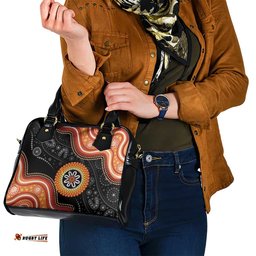 Australia Aboriginal Art Shoulder Handbag Indigenous Proud LT14