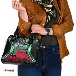 Australia Tasmania State Shoulder Handbag Ubertas et Fidelitas LT9