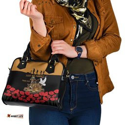Australia ANZAC Day Personalised Shoulder Handbag Honouring The Animals That Served LT9