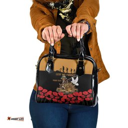 Australia ANZAC Day Personalised Shoulder Handbag Honouring The Animals That Served LT9