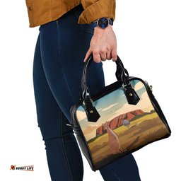 Australia Personalized Shoulder Handbag Uluru Scenery LT7