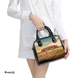 Australia Personalized Shoulder Handbag Uluru Scenery LT7