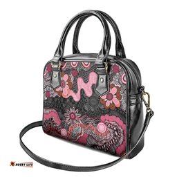 Australia NAIDOC Week 2026 Shoulder Handbag Aboriginal Contemporary Art LT7