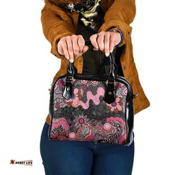 Australia NAIDOC Week 2026 Shoulder Handbag Aboriginal Contemporary Art LT7