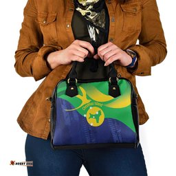 Australia Christmas Island Shoulder Handbag Wilayah Pulau Krismas Flag Color LT14