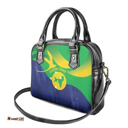 Australia Christmas Island Shoulder Handbag Wilayah Pulau Krismas Flag Color LT14