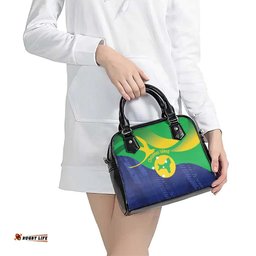 Australia Christmas Island Shoulder Handbag Wilayah Pulau Krismas Flag Color LT14