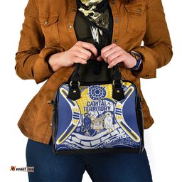 Australian Capital Territory Shoulder Handbag For The King The Law And The People LT9