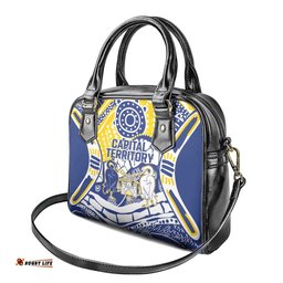 Australian Capital Territory Shoulder Handbag For The King The Law And The People LT9