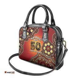Australia Indigenous NAIDOC Week 2026 Shoulder Handbag 50 Years Of Deadly LT05
