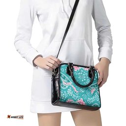 Australia Hereditary Cancer Awareness Shoulder Handbag Aboriginal Butterflies LT7