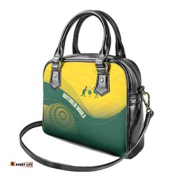 Australia Bowls Shoulder Handbag Basic Marble Glaze - National Color LT7