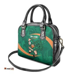 Ireland Rugby Sevens Shoulder Handbag Go Champions Irish Shamrock LT14
