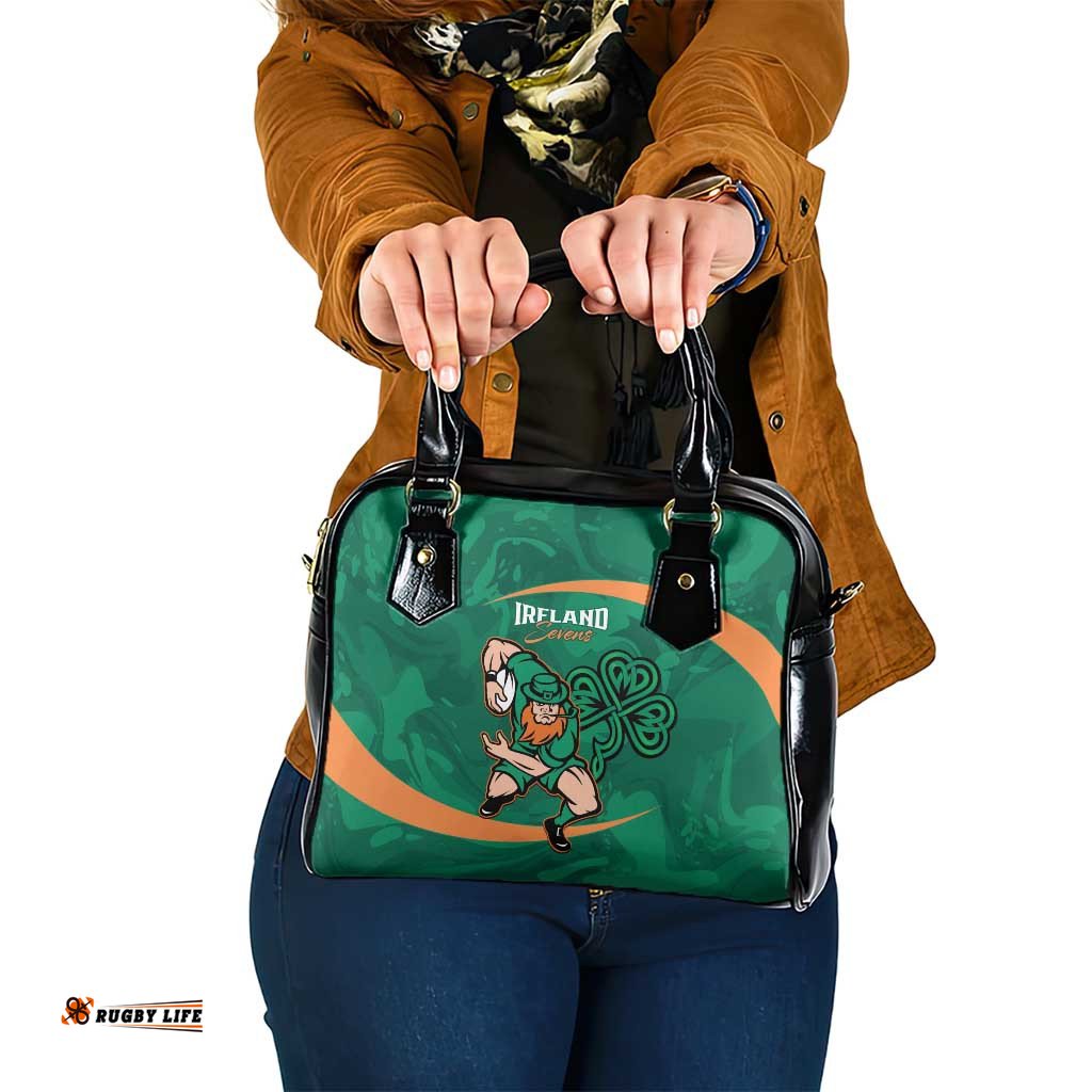 Ireland Rugby Sevens Shoulder Handbag Go Champions Irish Shamrock LT14