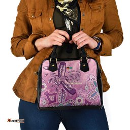 NAIDOC Week - 50 Years Deadly Shoulder Handbag Pastel Wings LT7