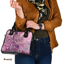 NAIDOC Week - 50 Years Deadly Shoulder Handbag Pastel Wings LT7