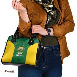 Custom Bowls Australia Shoulder Handbag National Color Curve Sporty LT14
