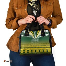 Cook Islands Rugby Shoulder Handbag Kuki Avaiki LT7