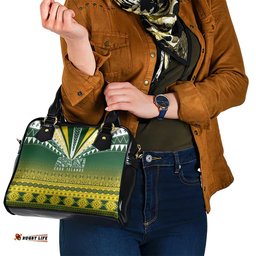 Cook Islands Rugby Shoulder Handbag Kuki Avaiki LT7