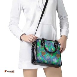 NAIDOC 50 Years of Deadly Shoulder Handbag Sea Turtle Aboriginal Dot Art LT19