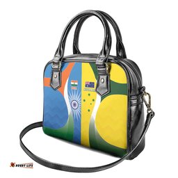 India Vs Australia Cricket Shoulder Handbag Final Matchup LT05