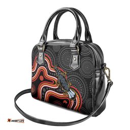 Indigenous Platypus Australia Shoulder Handbag Australian Aboriginal Art Proud LT14