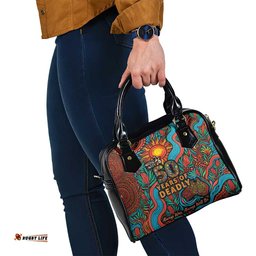 NAIDOC Week 26 Shoulder Handbag 50 Years of Deadly Aboriginal Motif LT03