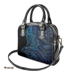New Zealand Hammerhead Shark Shoulder Handbag Maori Haehae Mangopare Galaxy LT14