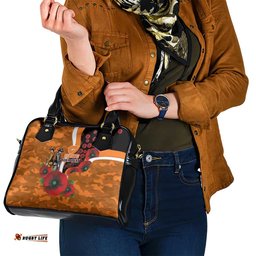 Greater Giants ANZAC Personalised Shoulder Handbag Lest We Forget Poppy Camo LT9