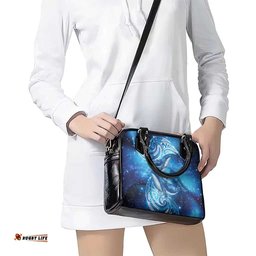 New Zealand Humpback Whale Matariki Shoulder Handbag Maori New Year Taniko Niho Taniwha LT14