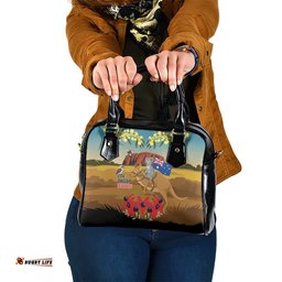 26 January One Proud Aussie Shoulder Handbag Kangaroo and Koala Happy Australia Day LT9