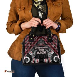 Aotearoa Shoulder Handbag Proud To Be Maori LT05