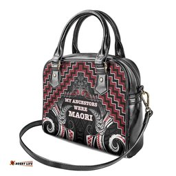 Aotearoa Shoulder Handbag Proud To Be Maori LT05