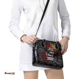 Australia ANZAC Day Shoulder Handbag We Will Remember Them Poppy Camouflage LT14
