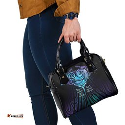 Aotearoa Maori Te Whai Rahi Shoulder Handbag Tala - Nowhere You Could Go That I Won't Be With You LT7