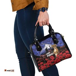 ANZAC Day Shoulder Handbag Lest We Forget DT05