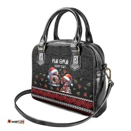 Aotearoa Six Seven Personalized Shoulder Handbag New Zealand Funny Christmas LT9