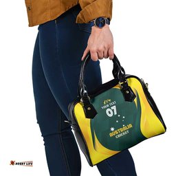 Australia Cricket Custom Shoulder Handbag GO Aussie - Modern Motif LT7