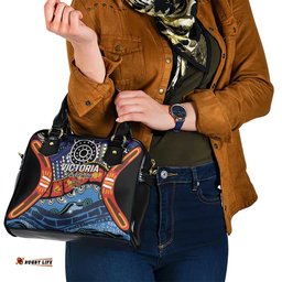 Australia Victoria State Shoulder Handbag Peace and Prosperity LT9