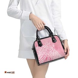 Breast Cancer Awareness Maori Shoulder Handbag Kia Kaha Kia Maia Kia Manawanui LT7