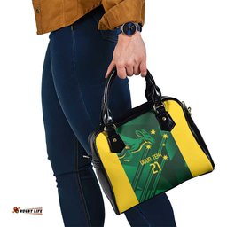Australia Kangaroo Custom Shoulder Handbag Aussie National Color Sporty Pattern LT9