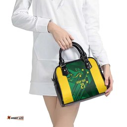 Australia Kangaroo Custom Shoulder Handbag Aussie National Color Sporty Pattern LT9
