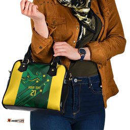 Australia Kangaroo Custom Shoulder Handbag Aussie National Color Sporty Pattern LT9