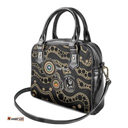 Collingwood NAIDOC Week 2026 Personalised Shoulder Handbag 50 Years of Deadly Aboriginal Art LT14