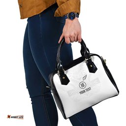 Custom New Zealand Football Shoulder Handbag The Whites-Sporty T90 Style LT03