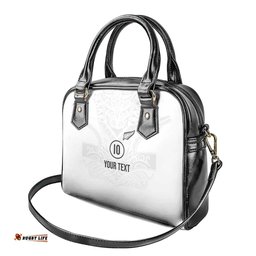 Custom New Zealand Football Shoulder Handbag The Whites-Sporty T90 Style LT03