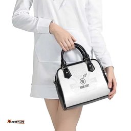 Custom New Zealand Football Shoulder Handbag The Whites-Sporty T90 Style LT03