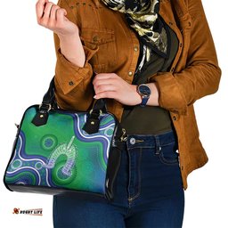 Australia Torres Strait Islanders Shoulder Handbag Dhari Aboriginal Pattern LT14